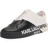 image:imageKarl Lagerfeld Womens Jules Studded Slip on SneakerBright WhiteBlack