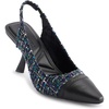 image:imageKarl Lagerfeld Womens Kinsely Evening Pointed Toe Slingback PumpMultiBlack