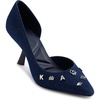 image:imageKarl Lagerfeld Womens Kipton Stiletto Pump with PinsDark Denim