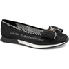 image:imageKarl Lagerfeld Womens Macklin Ballet Sneaker with Bow DetailBlack