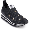 image:imageKarl Lagerfeld Womens Marje Slip on Sneaker with PinsBlack