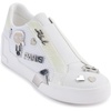 image:imageKarl Lagerfeld Womens Mavise Slip on Sneaker with PinsWhite