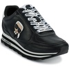 image:imageKarl Lagerfeld Womens Meade Lace Up Sneaker with Karl HeadBlackWhite