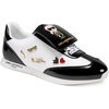 image:imageKarl Lagerfeld Womens Minia Pins Lace Up SneakerBright WhiteBlack