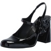image:imageKarl Lagerfeld Womens Pierra Slingback PumpBlack