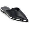 image:imageKarl Lagerfeld Womens Vyra Studded Slip on Loafer Mule with Pointed ToeBlack
