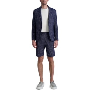 image:imageKARL LAGERFELD Mens 2 Button Long Sleeve Summer BlazerNavy