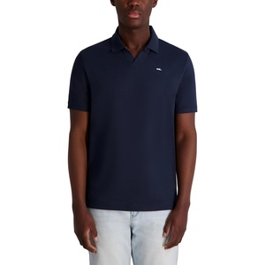 image:imageKARL LAGERFELD Mens Basic Simple Collared Short Sleeve PoloNavy Blazer