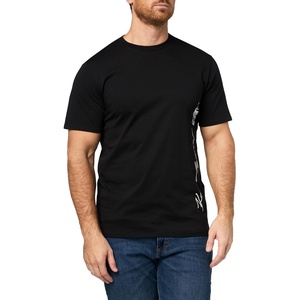 image:imageKARL LAGERFELD Mens Crewneck Short Sleeve Graphic Design Relaxed Fit TShirtBlack