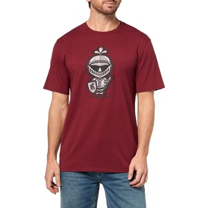 image:imageKARL LAGERFELD Mens Crewneck Short Sleeve Karl Armour Graphic Relaxed Fit TShirtCabernet