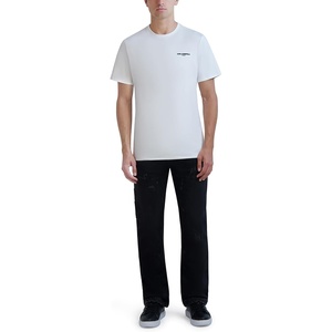 image:imageKARL LAGERFELD Mens Distressed Carpenter Denim PantBlack