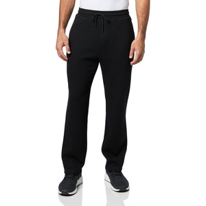 image:imageKARL LAGERFELD Mens Drawstring Waistband Pockets Relaxed Fit Ankle Length PantBlack