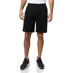 image:imageKARL LAGERFELD Mens Fitted Waistband Cargo Pockets French Terry Mid Thigh Length ShortBlack