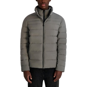 image:imageKARL LAGERFELD Mens Outerwear Mid Weight PufferCharcoal