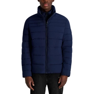 image:imageKARL LAGERFELD Mens Outerwear Mid Weight PufferNavy
