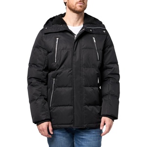 image:imageKARL LAGERFELD Mens Outerwear Split Hood ParkaBlack