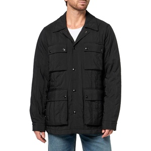 image:imageKARL LAGERFELD Mens Outerwear Trucker Quilted JacketBlack
