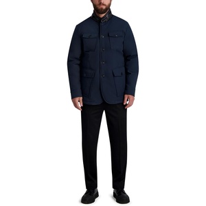 image:imageKARL LAGERFELD Mens Outerwear Water Resistant JacketNavy