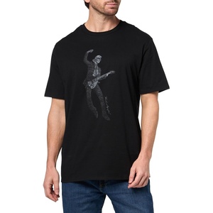 image:imageKARL LAGERFELD Mens Pullover Short Sleeve Graphic TShirtBlack