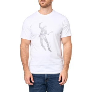 image:imageKARL LAGERFELD Mens Pullover Short Sleeve Graphic TShirtWhite