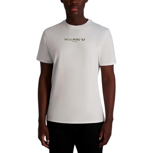image:imageKARL LAGERFELD Mens Short Sleeve Crewneck Textured TShirtWhite