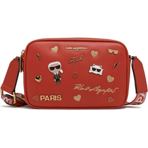 image:imageKARL LAGERFELD Paris Maybelle Pin CrossbodyBurnt Orange