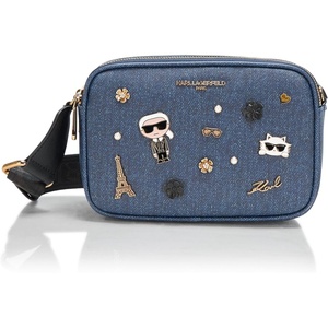 image:imageKARL LAGERFELD Paris Maybelle Pin CrossbodyDenim