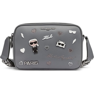 image:imageKARL LAGERFELD Paris Maybelle Pin CrossbodySilver