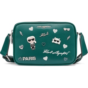image:imageKARL LAGERFELD Paris Maybelle Pin CrossbodyVeridian Green