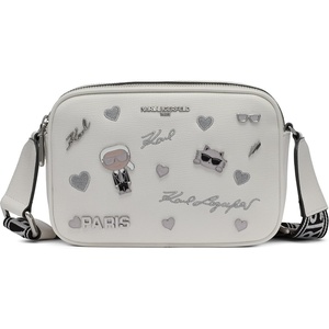 image:imageKARL LAGERFELD Paris Maybelle Pin CrossbodyWinter White Multi Pin