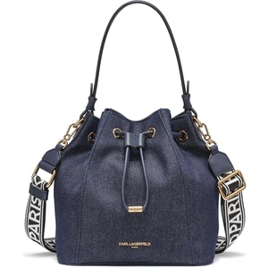 image:imageKARL LAGERFELD Paris Womens Adele Bucket BagDenim