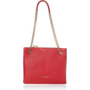 image:imageKARL LAGERFELD Paris Womens Charlotte Shoulder BagCrimson