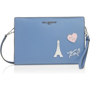 image:imageKARL LAGERFELD Paris Womens Essential CrossbodyBlue Fog Legacy