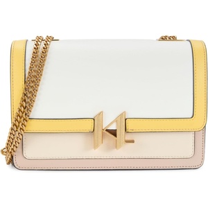 image:imageKARL LAGERFELD Paris Womens Legacy Corinne Shoulder BagShellAspen Yellow
