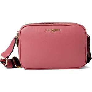image:imageKARL LAGERFELD Paris Womens Maybelle Solid CrossbodyRose