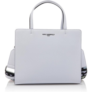image:imageKARL LAGERFELD Paris Womens Maybelle Solid SatchelIce Blue