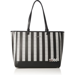image:imageKARL LAGERFELD Paris Womens Maybelle Tote HandbagBlackWhite