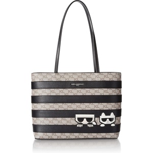 image:imageKARL LAGERFELD Paris Womens Maybelle Tote HandbagTanBlack Multi