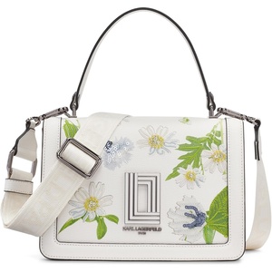 image:imageKARL LAGERFELD Paris Womens Simone Crossbody BagWhite Multi