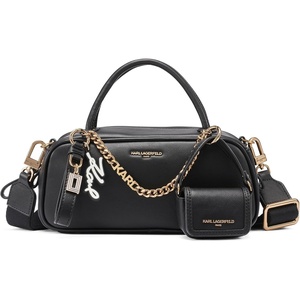 image:imageKARL LAGERFELD Paris Womens Zaylia Crossbody BagBlackGold