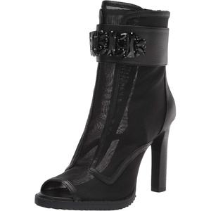 image:imageKARL LAGERFELD Womens Blayze Peep Toe Fashion Heeled BootieBlack