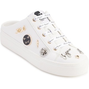 image:imageKARL LAGERFELD Womens Cordelia Slipon Sneaker MulesBright White
