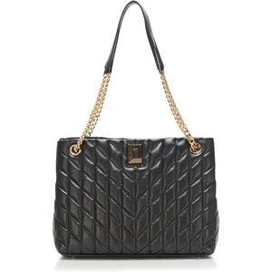 image:imageKARL LAGERFELD Womens Lafayette Chain Tote BagBlackGold