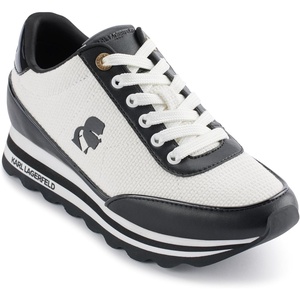 image:imageKARL LAGERFELD Womens Maico Sporty SneakersBlackBright White