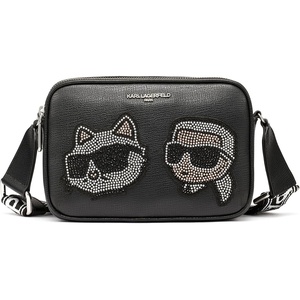 image:imageKARL LAGERFELD Womens Maybelle Choupette CrossbodyBlack Multi