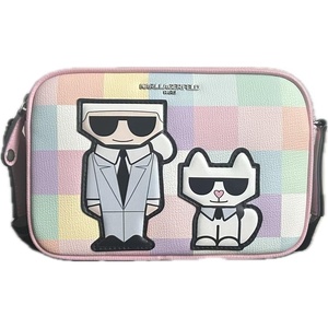 image:imageKARL LAGERFELD Womens Maybelle Choupette CrossbodyBlush Combo
