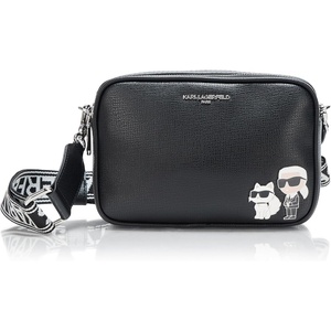image:imageKARL LAGERFELD Womens Maybelle Choupette CrossbodyDark Black