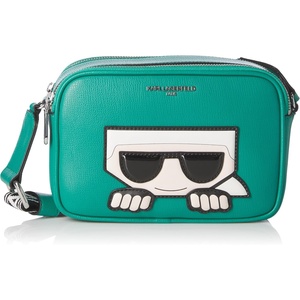 image:imageKARL LAGERFELD Womens Maybelle Choupette CrossbodyGreen Lake