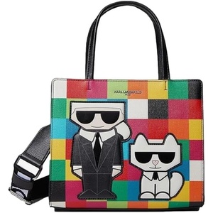image:imageKARL LAGERFELD Womens Maybelle Choupette SatchelMulti Combo