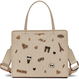 image:imageKARL LAGERFELD Womens Maybelle Pins SatchelBrie